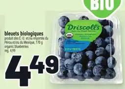 Metro BLEUETS BIOLOGIQUES | ORGANIC BLUEBERRIES offer