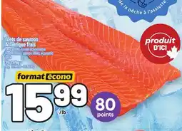 Metro FILETS DE SAUMON ATLANTIQUE FRAIS | FRESH ATLANTIC SALMON FILLETS offer