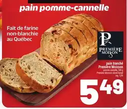 Metro PAIN TRANCHÉ PREMIÈRE MOISSON | PREMIÈRE MOISSON SLICED BREAD offer