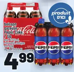 Metro BOISSON GAZEUSE PEPSI, COKE, 7 UP | SOFT DRINK offer