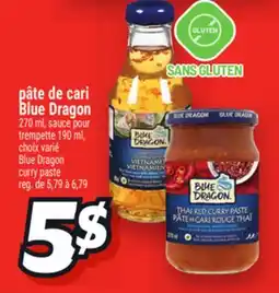 Metro PÂTE DE CARI BLUE DRAGON | BLUE DRAGON CURRY PASTE offer