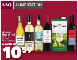 Marche Ami VIN ROUGE, BLANC OU ROSÉ offer