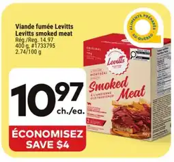 Giant Tiger Levitts smoked meat offer
