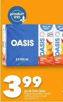 Marche Ami jus de fruits Oasis offer