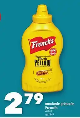 Marche Ami moutarde préparée French's offer