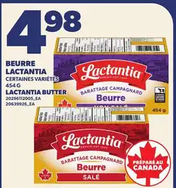 Provigo BEURRE LACTANTIA | LACTANTIA BUTTER offer