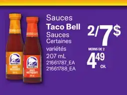 Provigo SAUCES TACO BELL | SAUCES offer