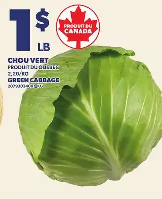 Provigo CHOU VERT | GREEN CABBAGE offer