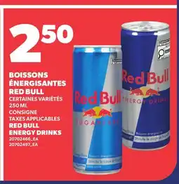 Provigo BOISSONS ÉNERGISANTES RED BULL offer