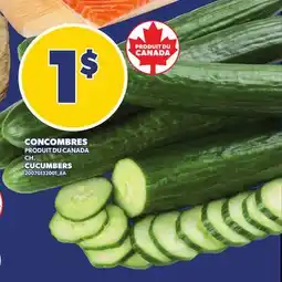 Provigo CONCOMBRES | CUCUMBERS offer