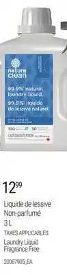 Provigo LIQUIDE DE LESSIVE NON-PARFUMÉ | LAUNDRY LIQUID FRAGRANCE FREE offer