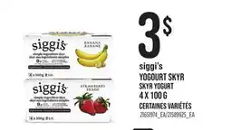Provigo SIGGI'S YOGOURT SKYR SKYR YOGURT offer