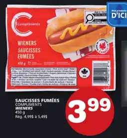 Marches Tradition COMPLIMENTS WIENERS offer