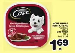 Marches Tradition PEDIGREE CESAR DOG FOOD offer