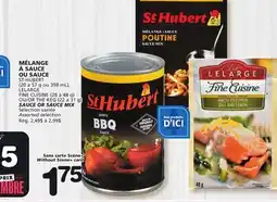 Marches Tradition ST-HUBERT OR LELARGE FINE CUISINE SAUCE OR SAUCE MIX offer