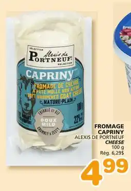 Marches Tradition ALEXIS DE PORTNEUF CHEESE offer