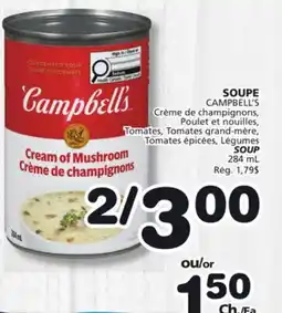 Marches Tradition CAMPBELL'S SOUP offer