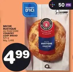 Marches Tradition AU PAIN DORÉ COUNTRY LOAF BREAD offer