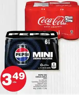 Marches Tradition PEPSI OR COCA-COLA offer
