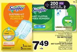 Marches Tradition SWIFFER WET CLOTHS OR CLEANER offer