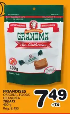 Marches Tradition ORIGINAL FOODS GRANDMA TREATS offer