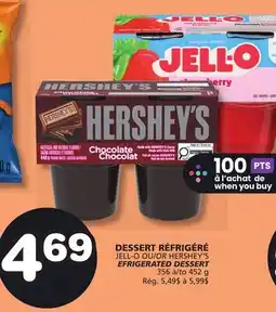 Marches Tradition JELL-O OR HERSHEY'S EFRIGERATED DESSERT offer