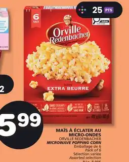 Marches Tradition ORVILLE REDENBACHER MICROWAVE POPPING CORN offer