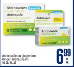 Jean Coutu Personnelle Ginger antinauseant offer