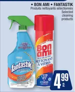 Jean Coutu BON AMI, FANTASTIK Selected cleaning products offer