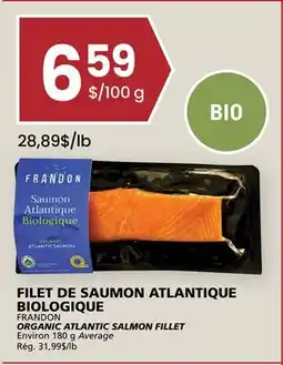 Rachelle-Bery Grocery FRANDON ORGANIC ATLANTIC SALMON FILLET offer