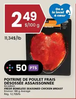 Rachelle-Bery Grocery RICARDO FRESH BONELESS SEASONED CHICKEN BREAST offer