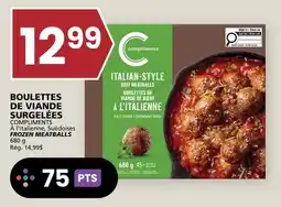 Rachelle-Bery Grocery COMPLIMENTS FROZEN MEATBALLS offer