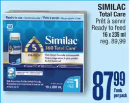 Jean Coutu SIMILAC Total Care offer