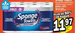 Jean Coutu SPONGE TOWELS Selected paper towels offer