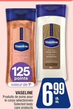Jean Coutu VASELINE Selected body care products offer