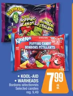 Jean Coutu KOOL-AID • WARHEADS offer