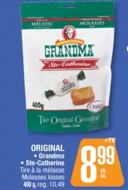 Jean Coutu ORIGINAL • Grandma • Ste-Catherine Molasses kisses offer