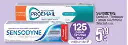 Jean Coutu SENSODYNE Toothpaste offer