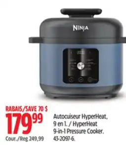 Canadian Tire NINJA HyperHeat 9-in-1 Pressure Cooker offer