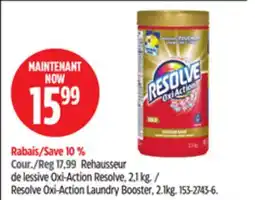Canadian Tire Resolve Oxi-Action Laundry Booster, 2.1kg offer