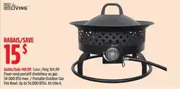 Canadian Tire Portable Outdoor Gas Fire Bowl offer