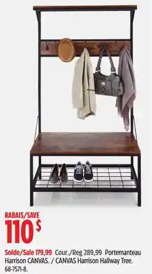 Canadian Tire CANVAS Harrison Hallway Tree offer