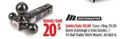 Canadian Tire MOTOMASTER Tri-Ball Trailer Hitch Mount offer