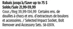 Canadian Tire Maximum Selected Impact Socket offer