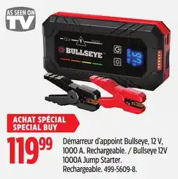 Canadian Tire Bullseye 12V 1000A Jump Starter. Rechargeable offer
