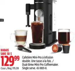 Canadian Tire Ninja Dual-Brew Mini-Pro Coffeemaker offer