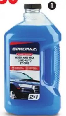 Canadian Tire Simoniz Car Wash Wax offer