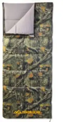 Canadian Tire Yukon Camo Sleeping 6°C temperature rating offer