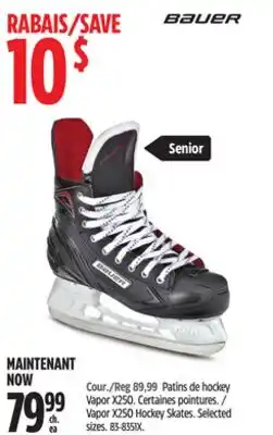 Canadian Tire Bauer Vapor X250 Hockey Skates offer