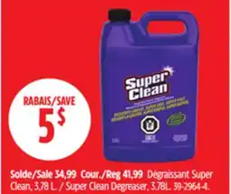 Canadian Tire Super Clean Degreaser offer